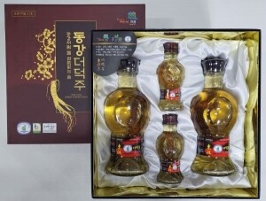 동강 더덕주,동강 더덕주5호 선물세트(강원11) 500ml(20%)*2병+100ml(20%)*2병